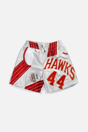Unisex Rework Atlanta Hawks NBA Jersey Shorts - M Frankie