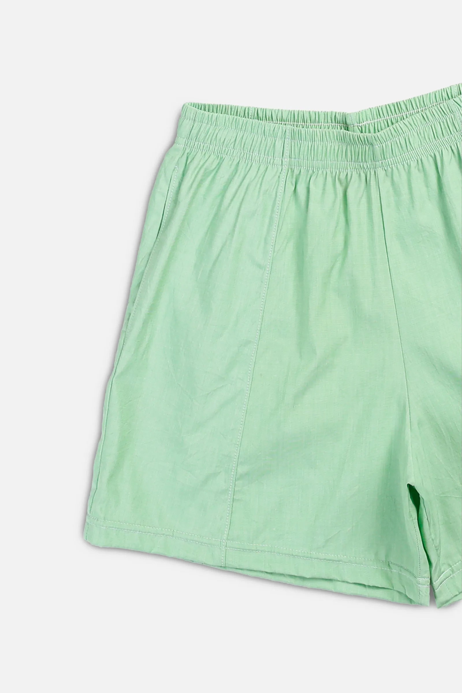 Unisex Rework Oxford Boxer Shorts - S Frankie
