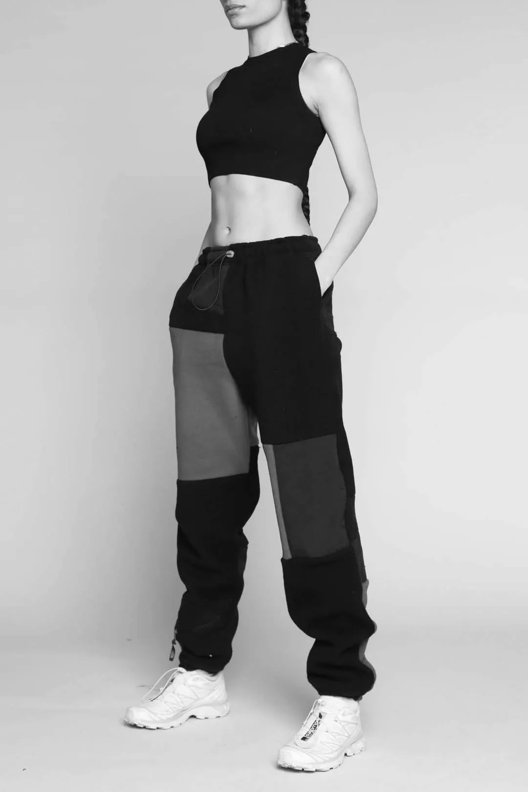 Unisex Rework Patchwork Sweatpants - S Frankie