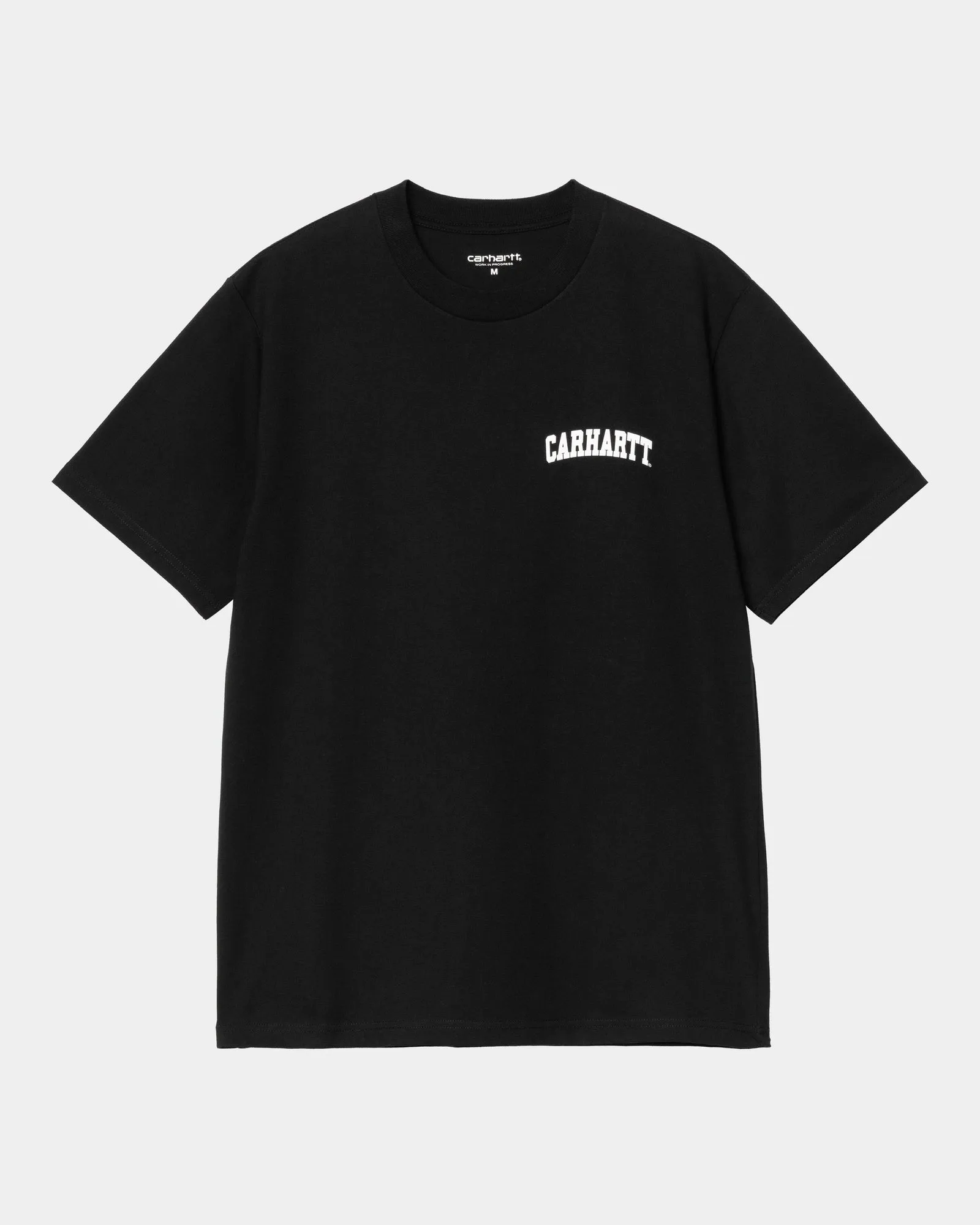University Script T-Shirt | Black / White Carhartt WIP