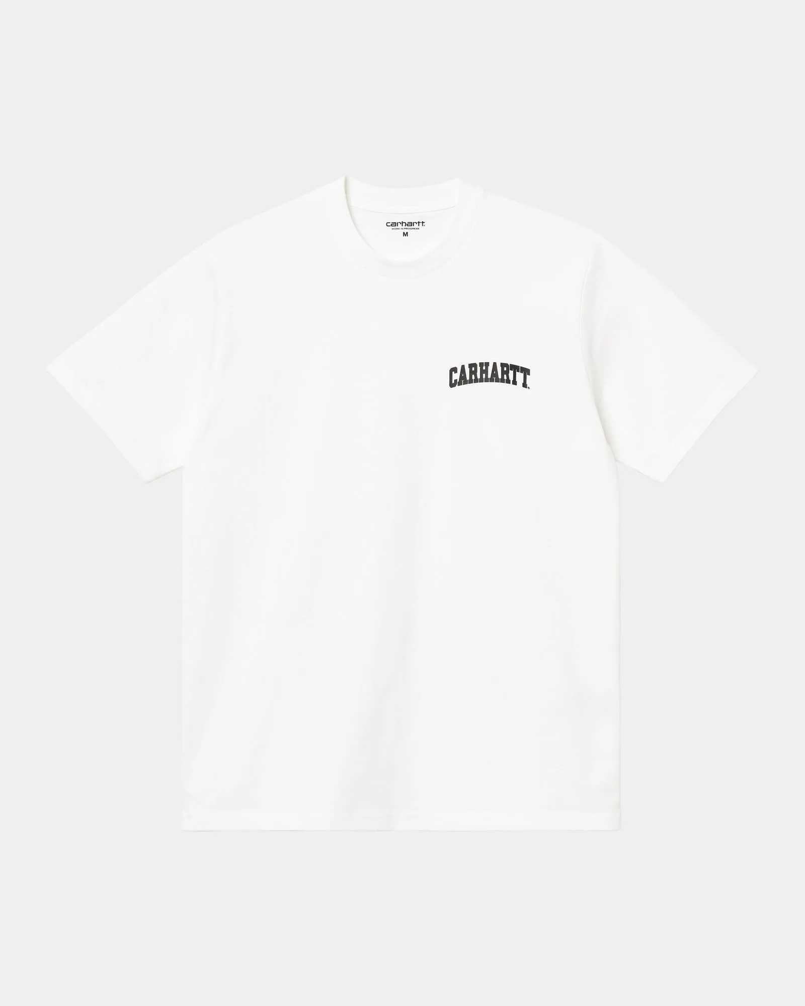 University Script T-Shirt | White / Black Carhartt WIP