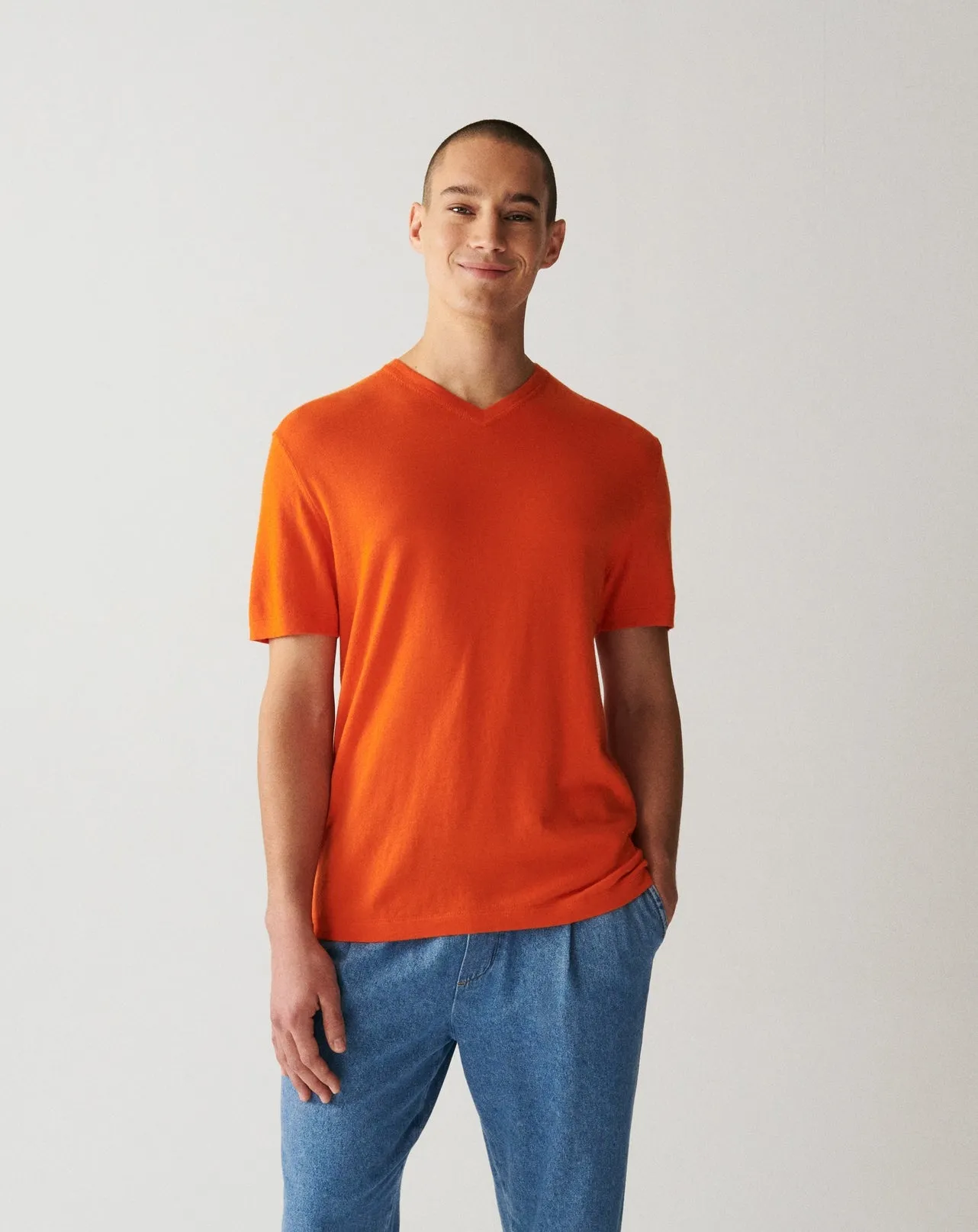 V-neck T-shirt Eric Bompard