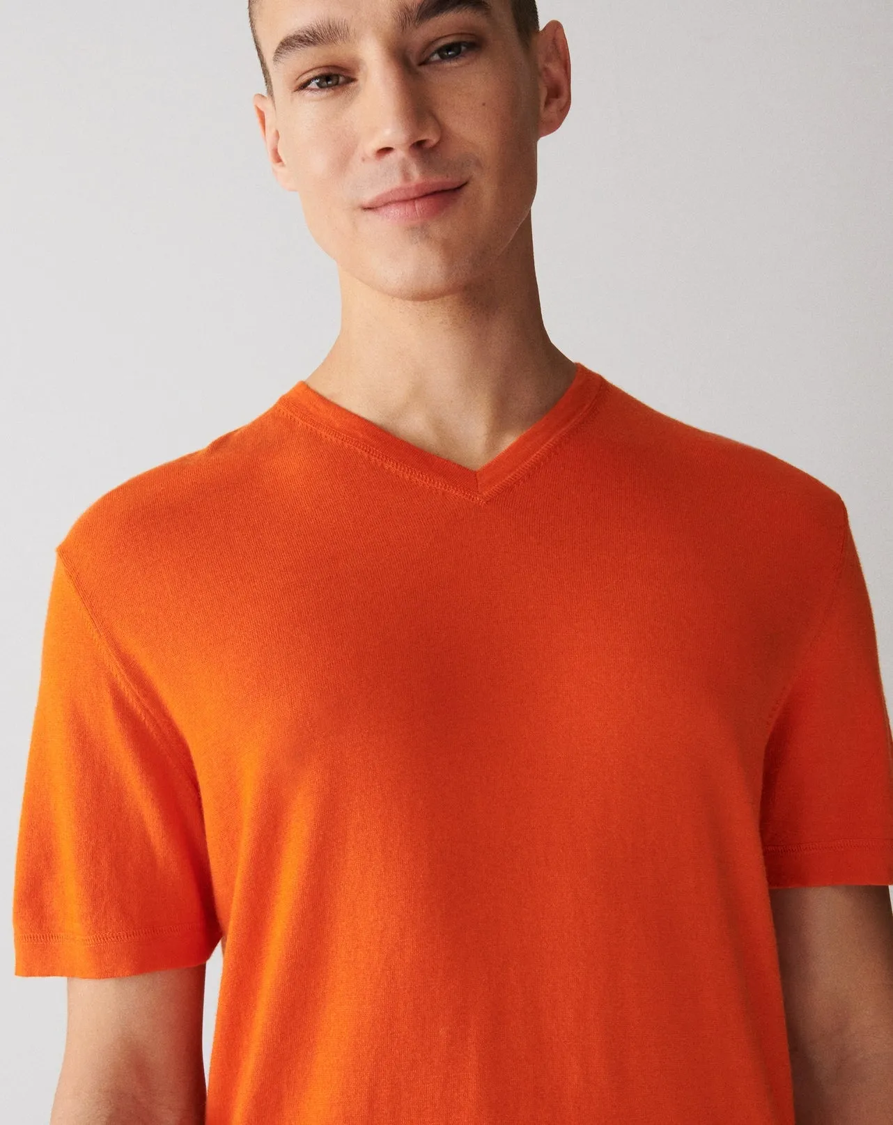V-neck T-shirt Eric Bompard