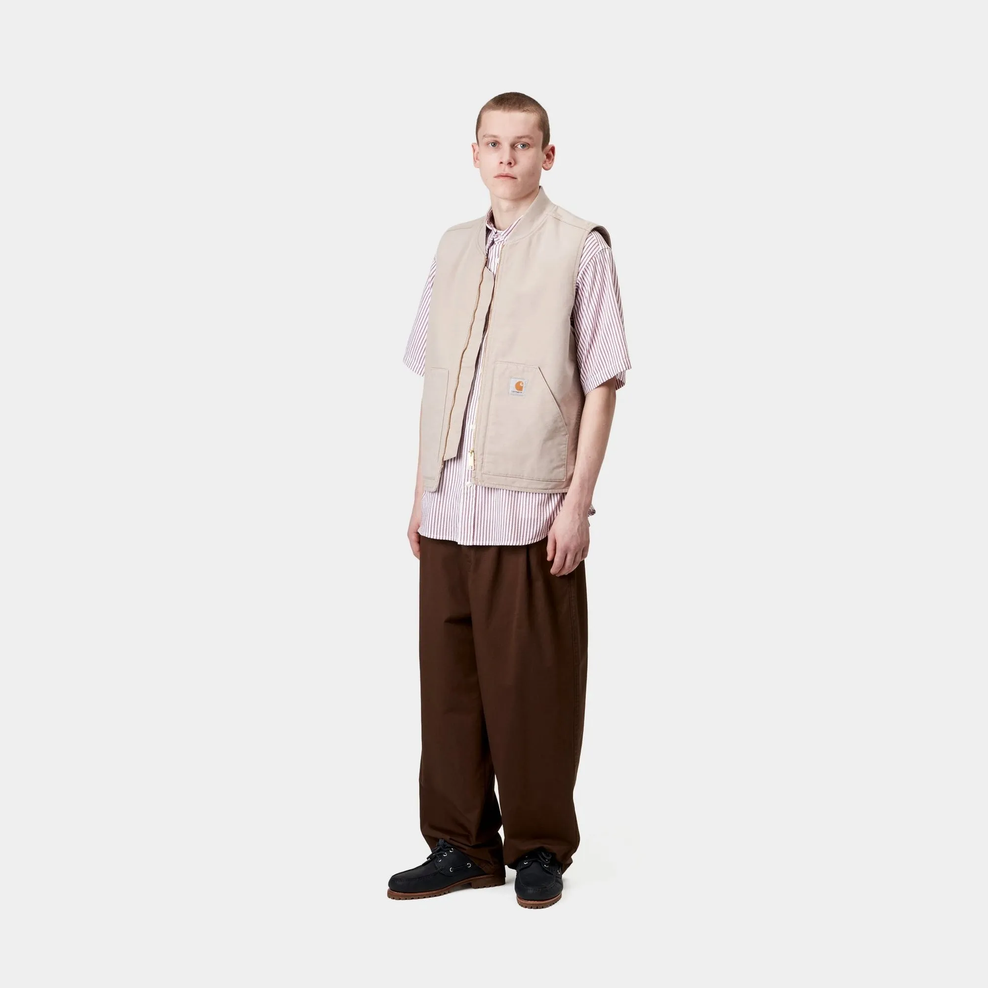 Vest (Spring) - Stone Canvas | Dusky Beige Carhartt WIP