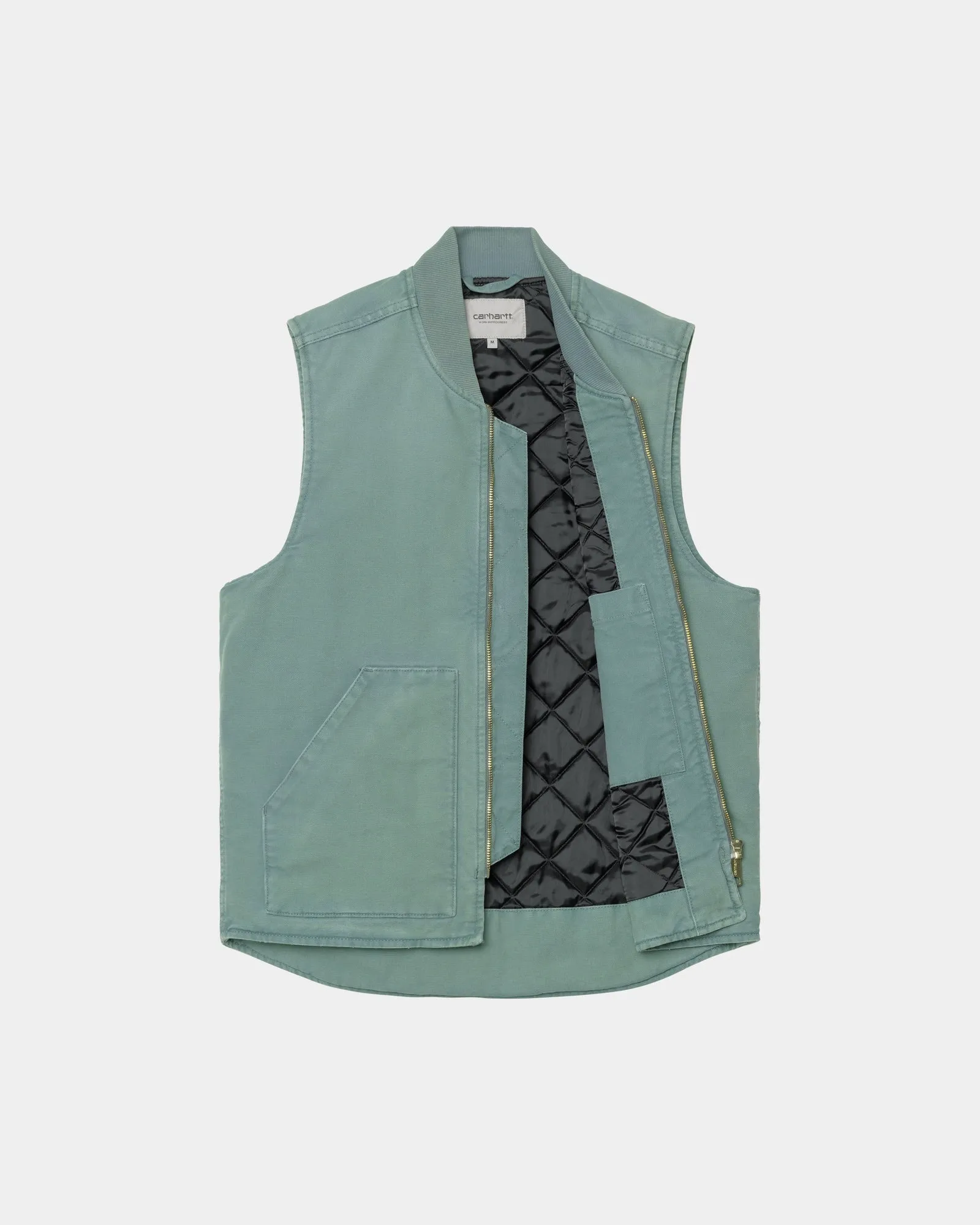 Vest (Spring) - Stone Canvas | Silver Pine Carhartt WIP