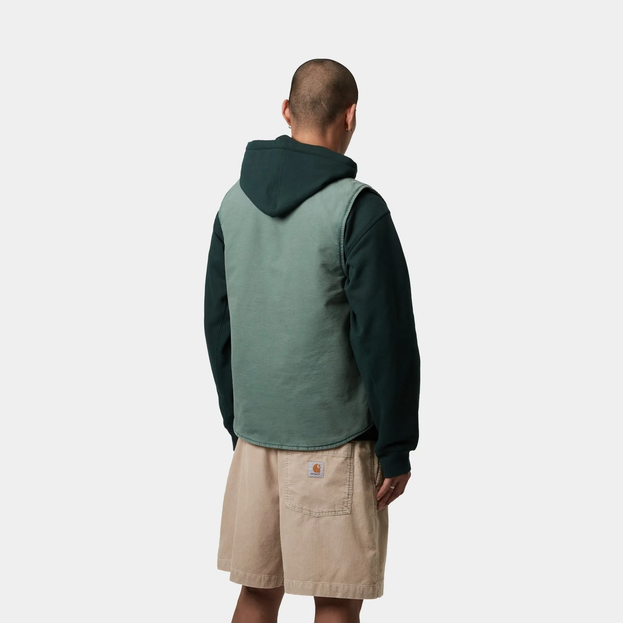 Vest (Spring) - Stone Canvas | Silver Pine Carhartt WIP