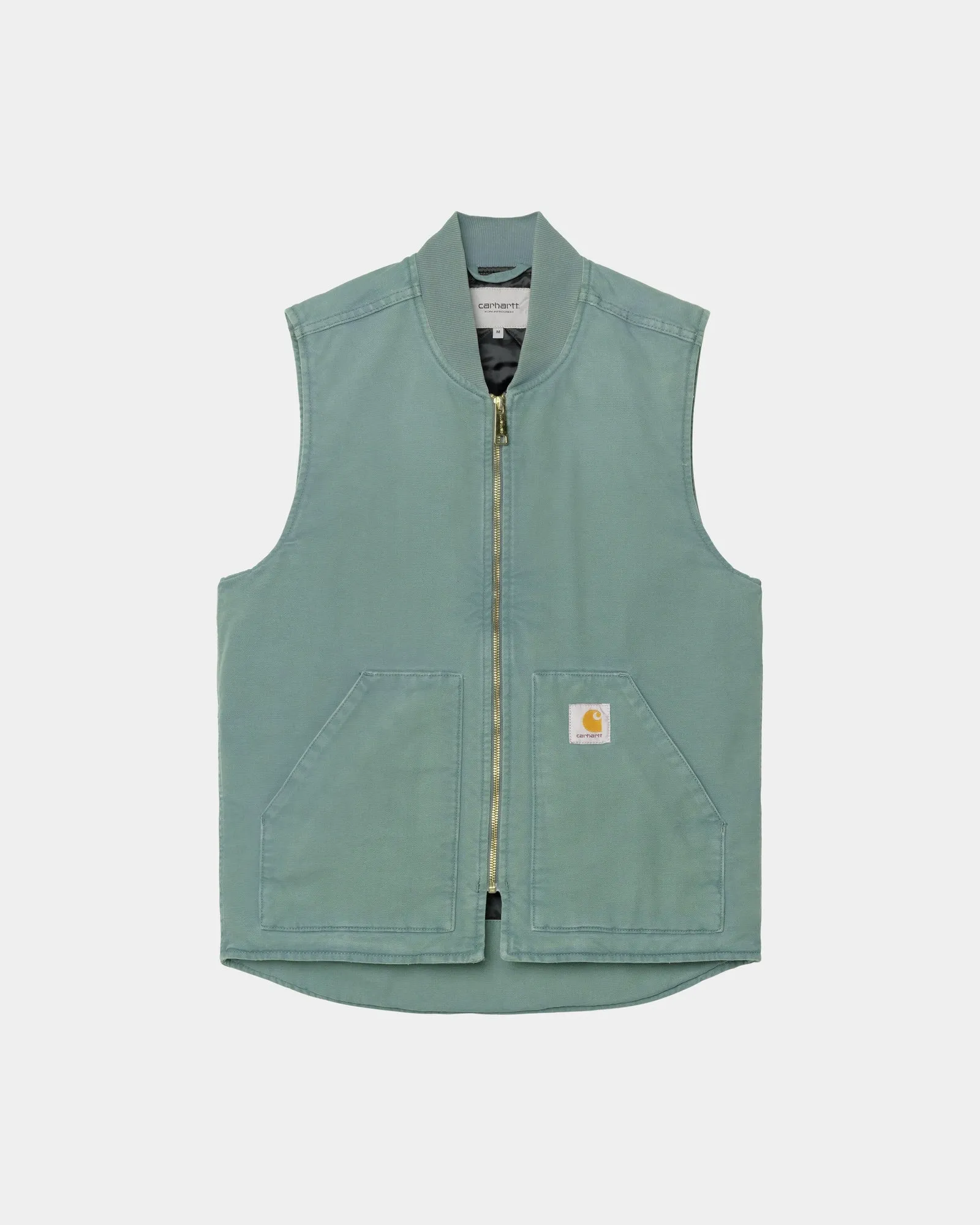 Vest (Spring) - Stone Canvas | Silver Pine Carhartt WIP