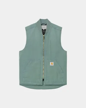 Vest (Spring) - Stone Canvas | Silver Pine Carhartt WIP