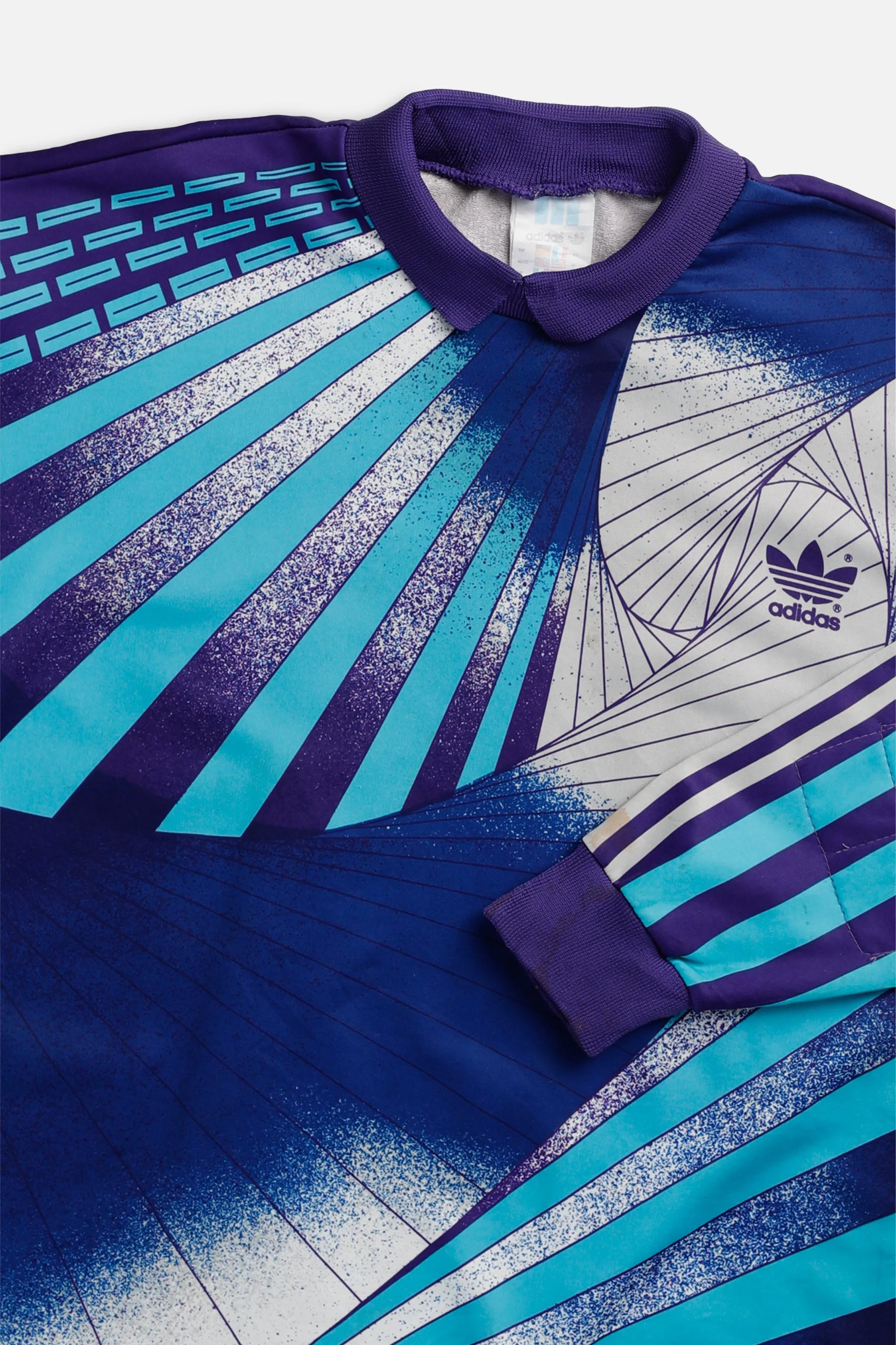 Vintage Adidas Long Sleeve Soccer Jersey - M Frankie