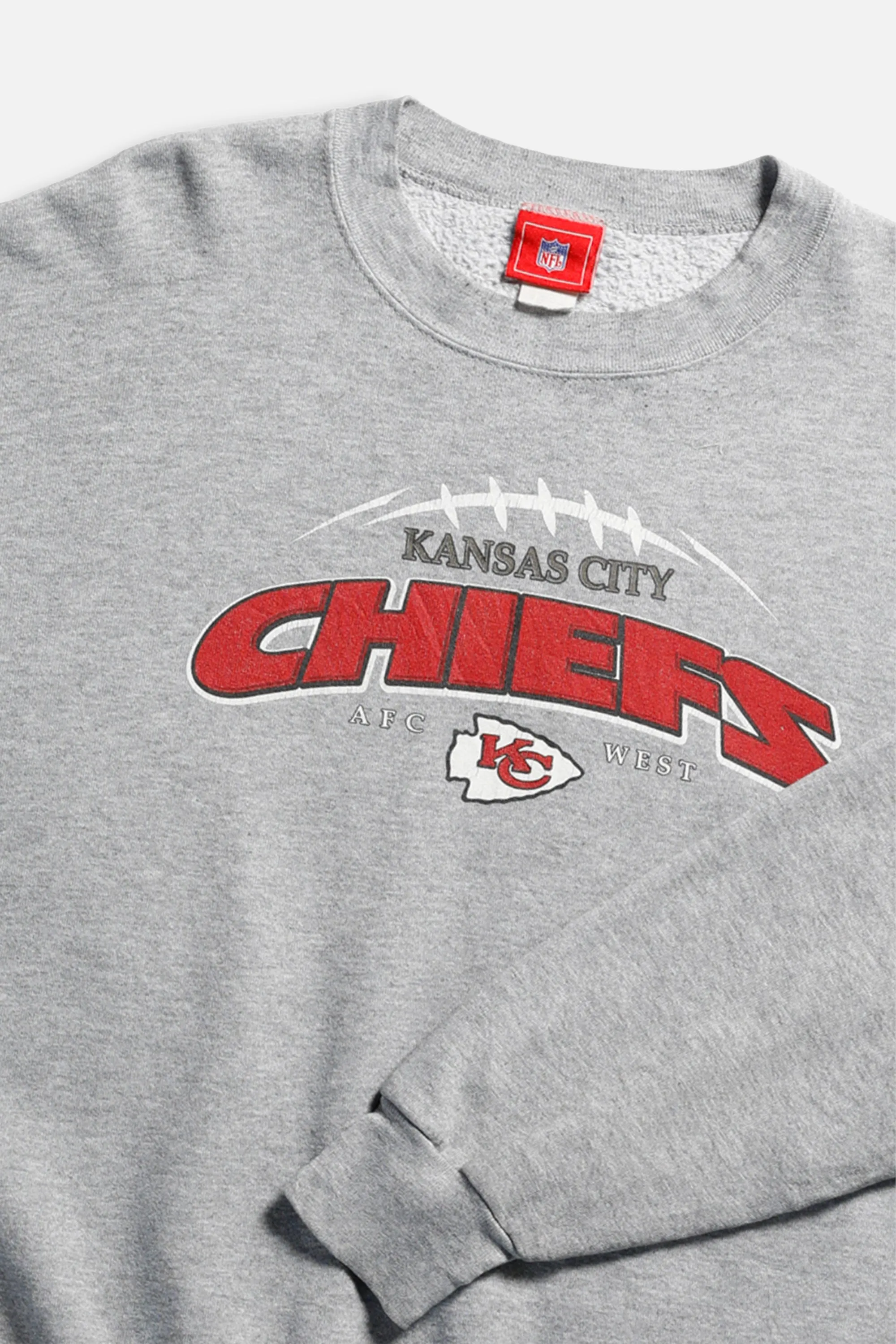 Vintage Kansas City Chiefs NFL Sweatshirt - L Frankie