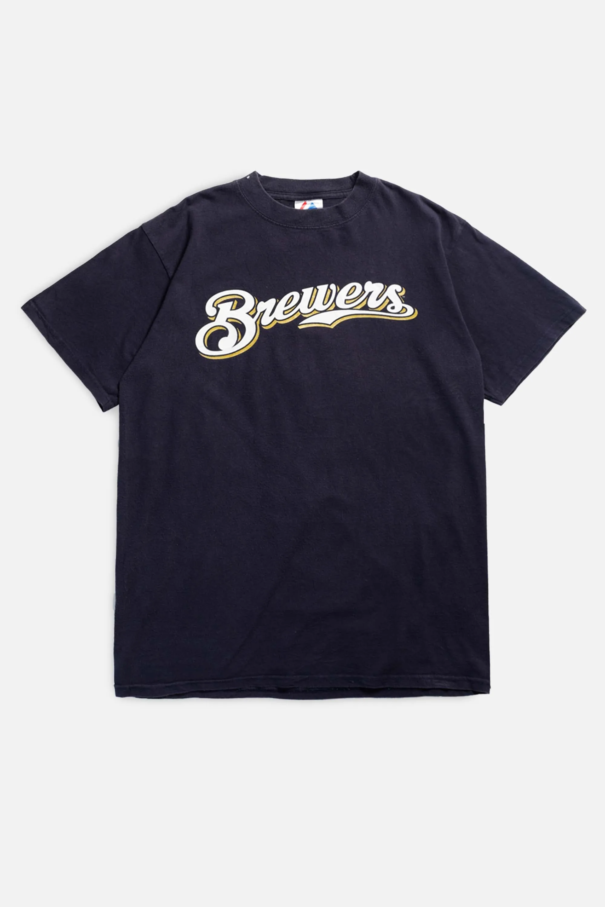 Vintage Milwaukee Brewers MLB Tee - L Frankie