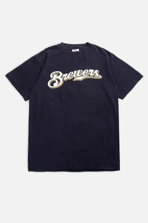 Vintage Milwaukee Brewers MLB Tee - L Frankie