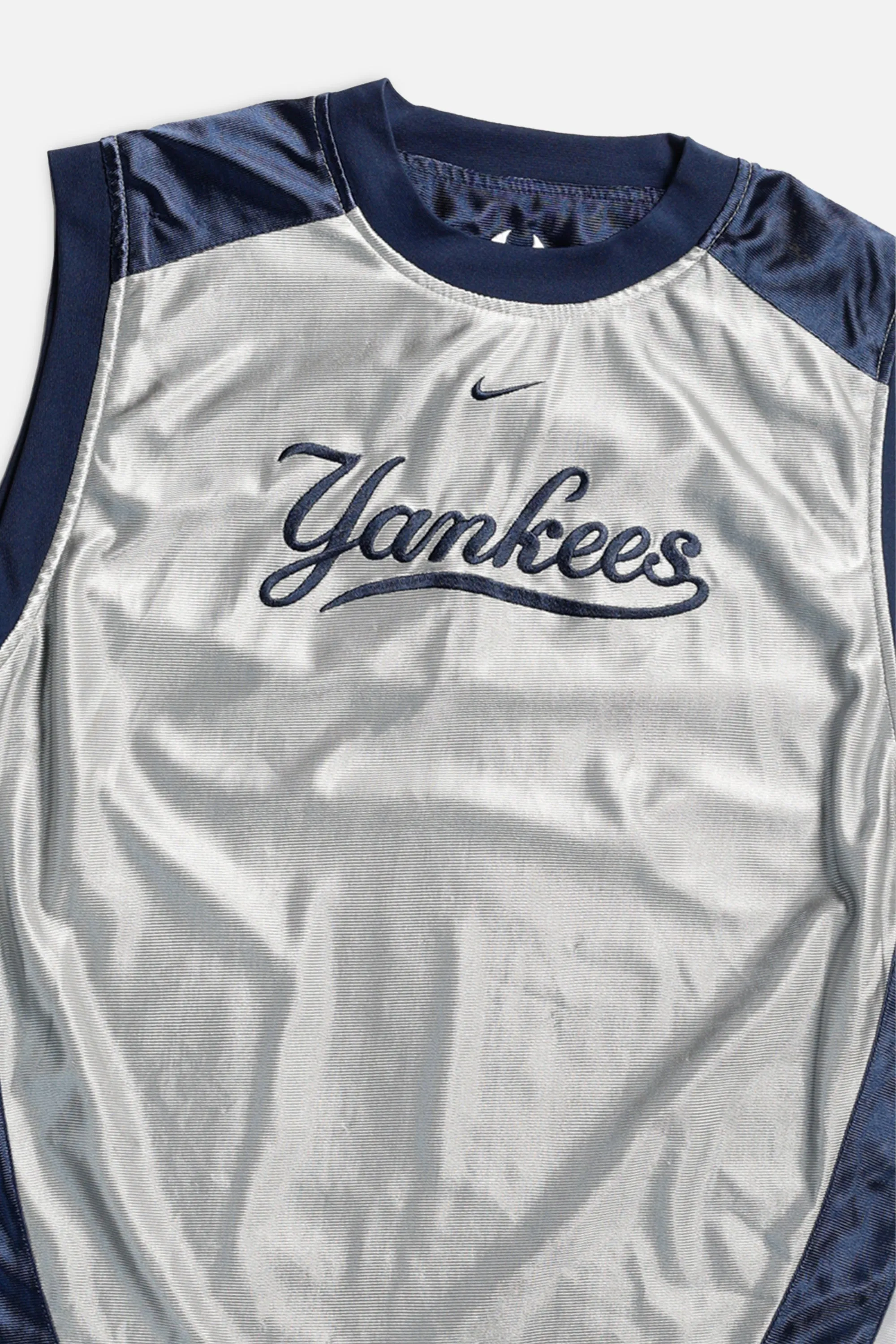 Vintage NY Yankees MLB Reversible Jersey Tank - XL Frankie