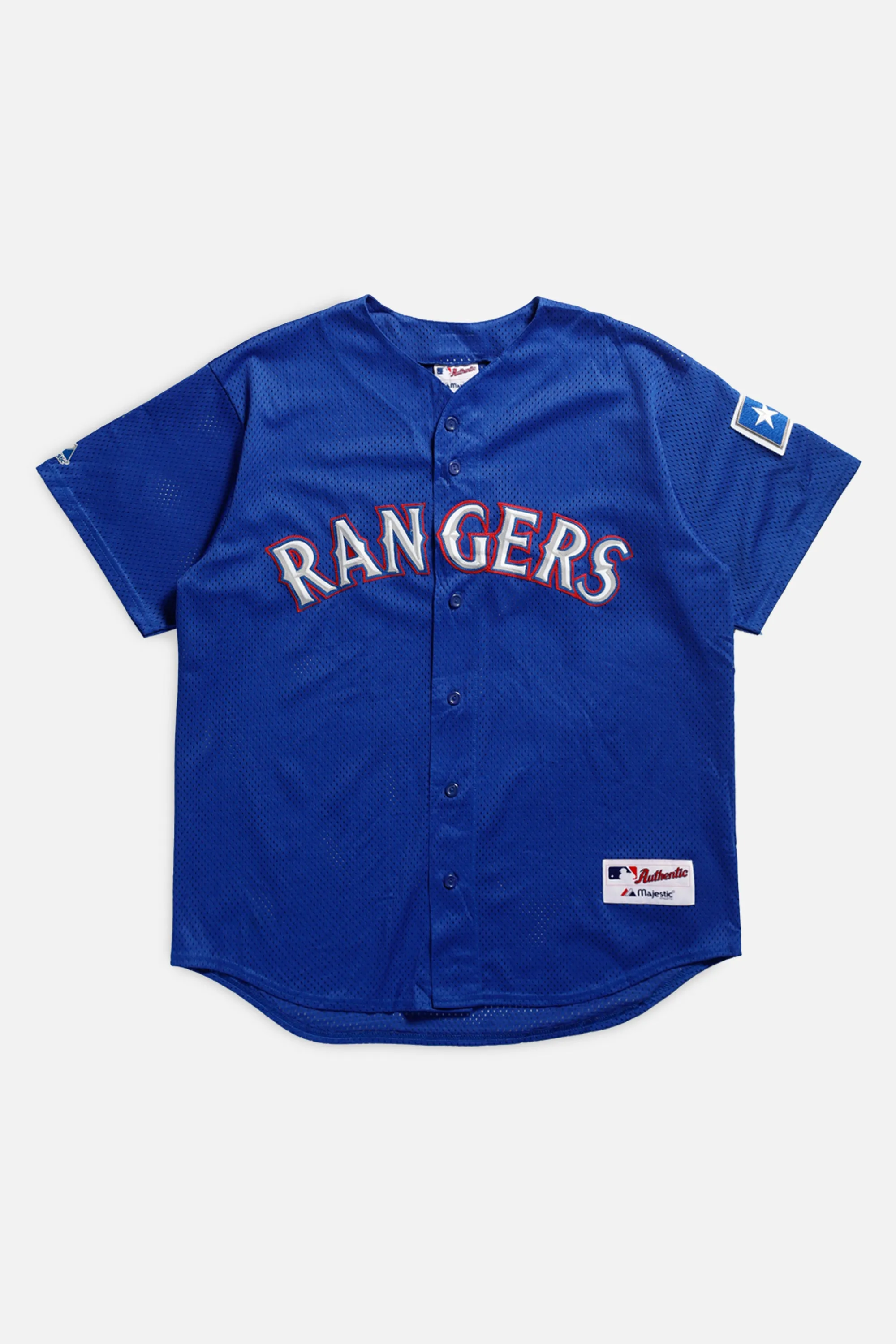 Vintage Texas Rangers MLB Jersey - L Frankie