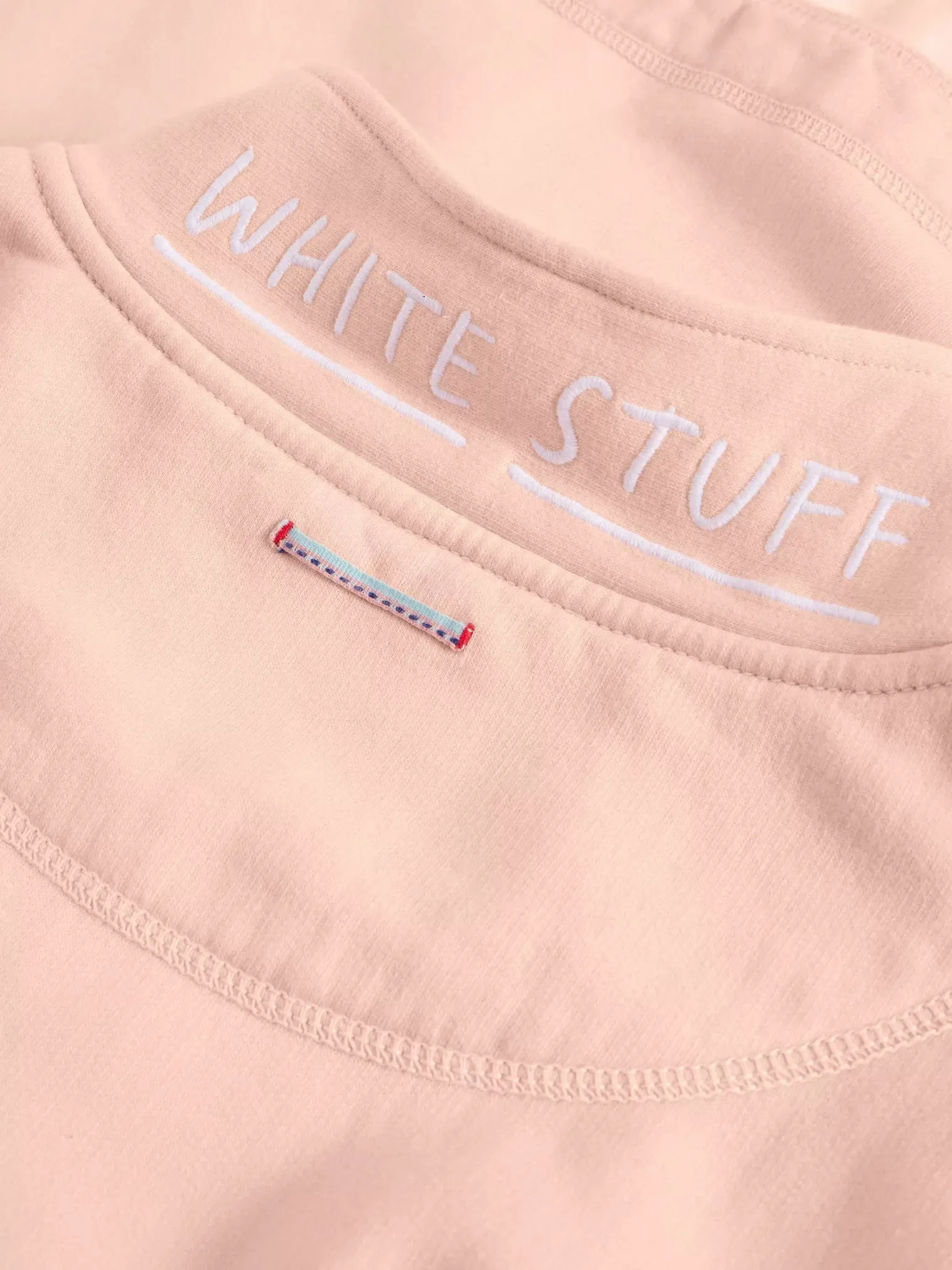 White Stuff Rewind Plain Half Zip Sweater