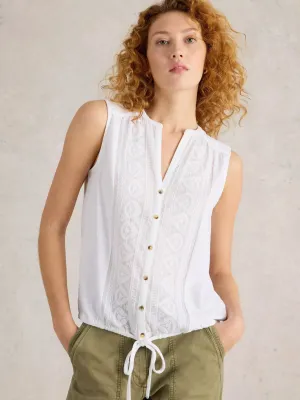 White Stuff Tulip Sleeveless Shirt
