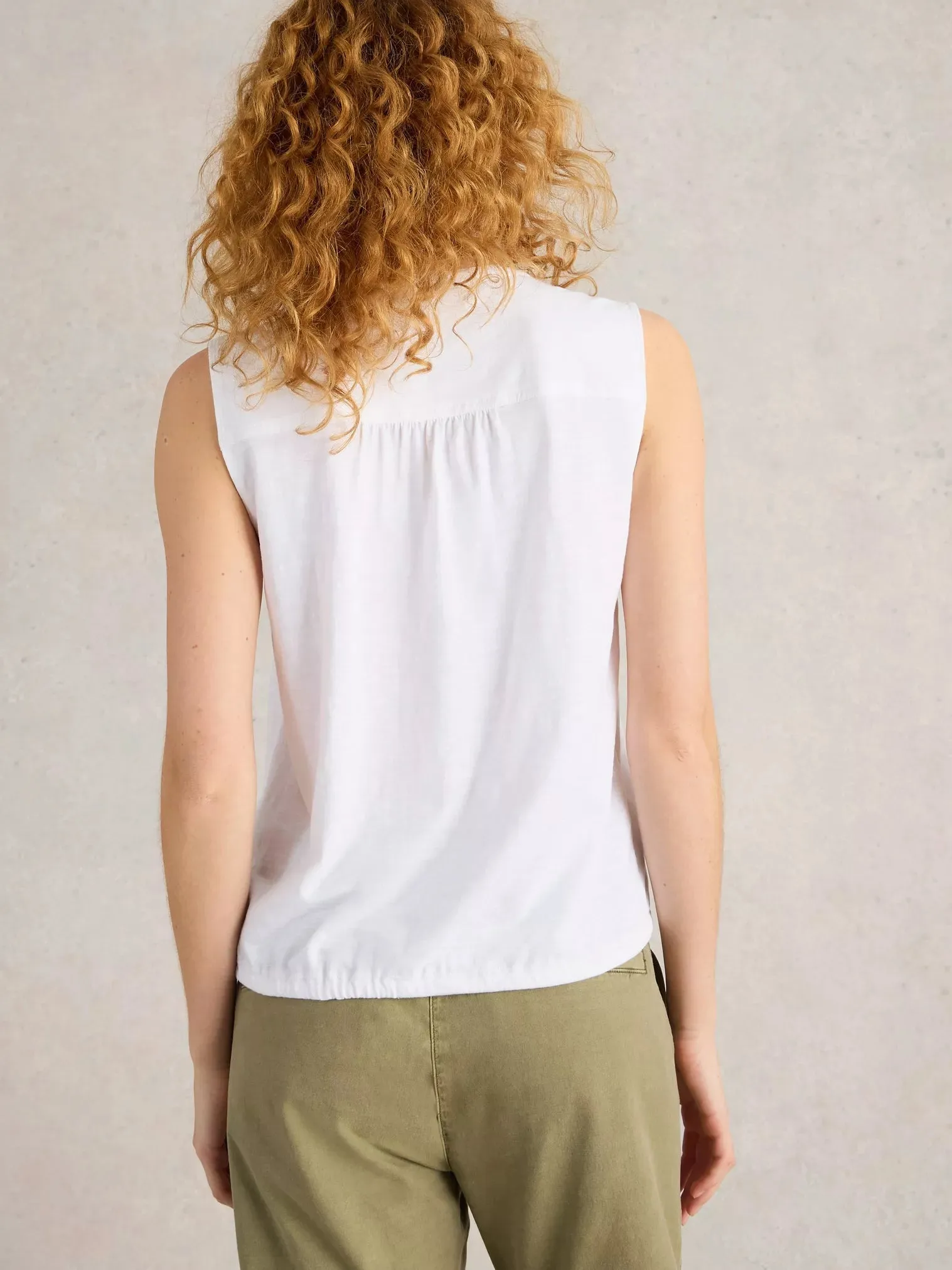 White Stuff Tulip Sleeveless Shirt