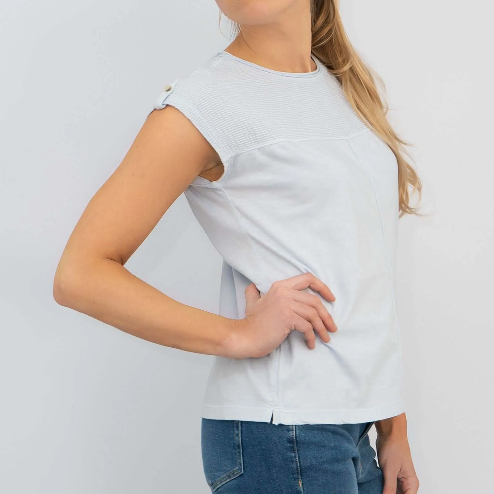 White Stuff Womens Sunshine Sleeveless Jersey Tops