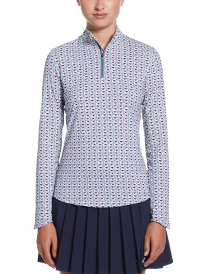 Womens Geo Printed Sun Protection Callaway Apparel