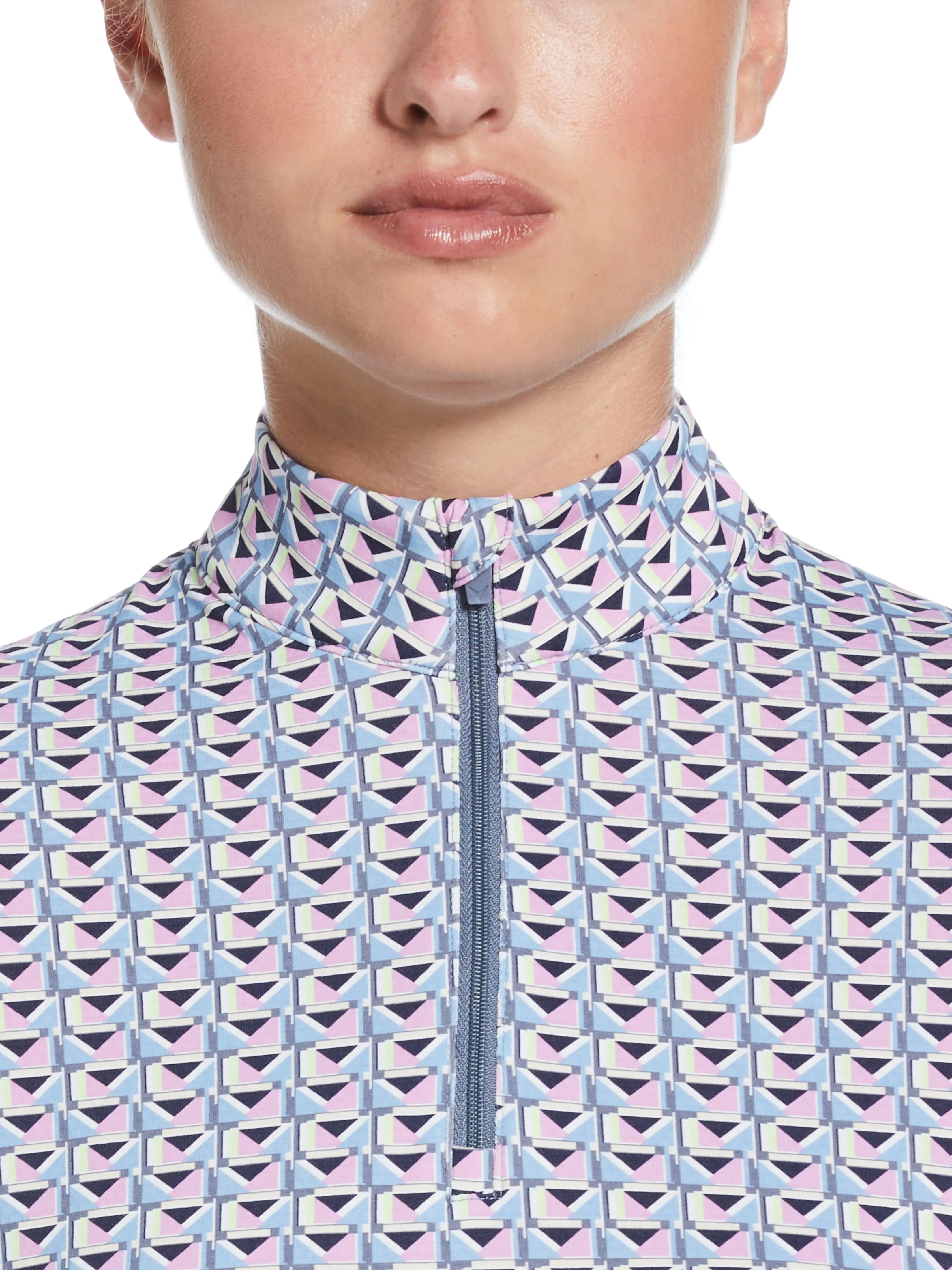 Womens Geo Printed Sun Protection Callaway Apparel