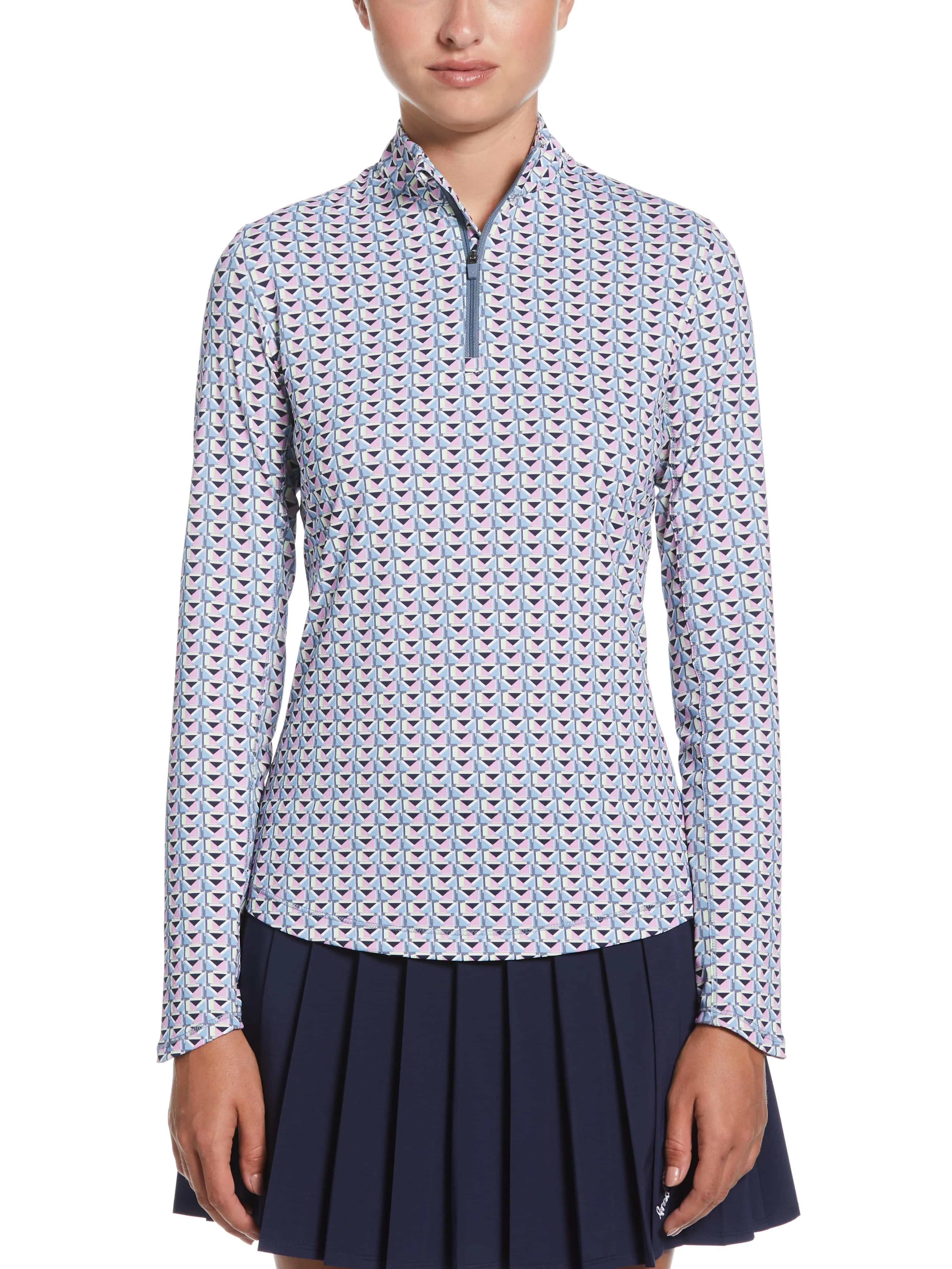 Womens Geo Printed Sun Protection Callaway Apparel